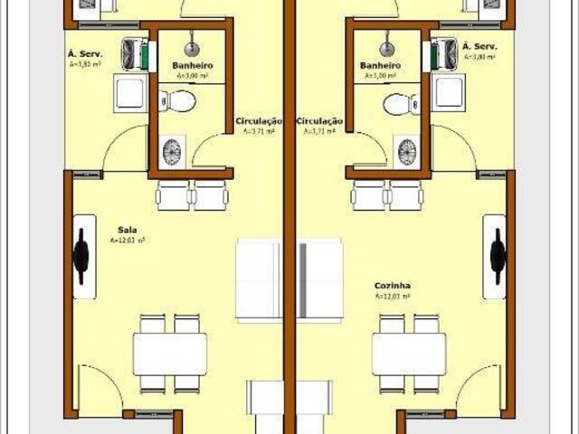 Casa para Venda em São José - 1